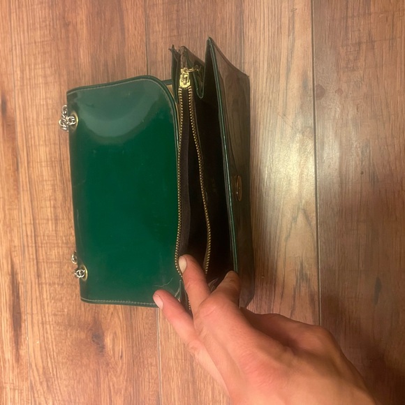 Vintage Elegant Green Chain Strap Women's Bag - Picture 5 of 9